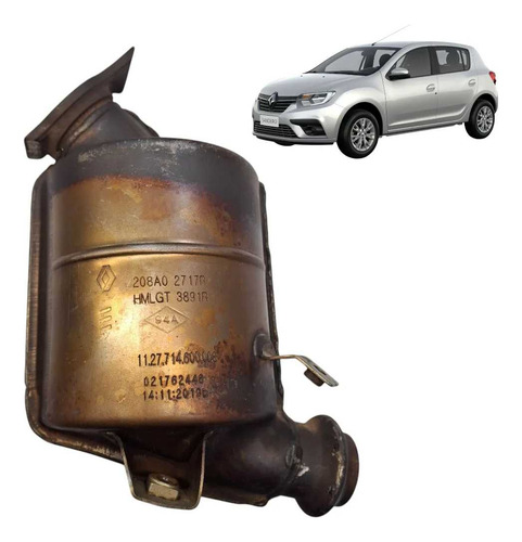 Catalizador Renault Logan Sandero 1.0 3cc 2018 A 2022
