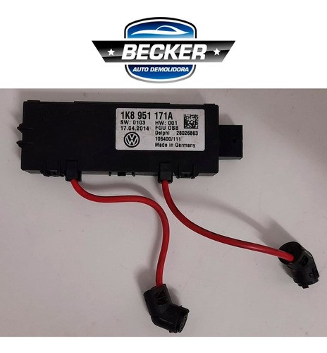 Módulo Sensor De Alarme Vw Amarok 2014 - 1k8951171a