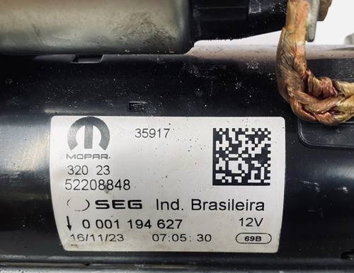 Motor Arranque Fiat Fastback Renegade Pulse 0001194627
