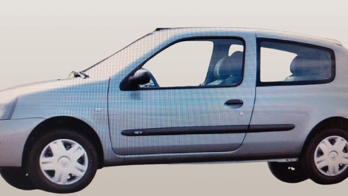 Friso Moldura Porta Esq Clio 2 Portas  14150-00356