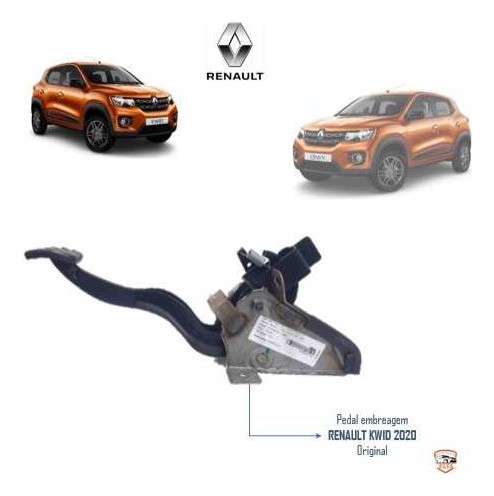  Pedal Embreagem Renault Kwid 2020 Original 