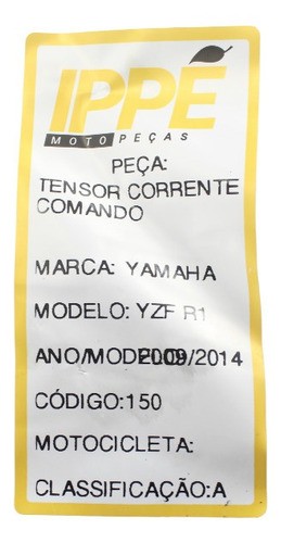 Tensor Corrente Comando Yamaha Yzf R1