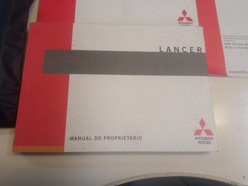 Manual Proprietário Mitsubishi Lancer 2012 A 2013 