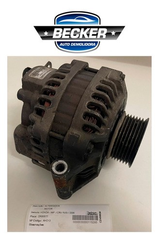 Alternador Crv 2006 - A2t0691 