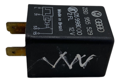 Relê Temporizador Limpadores Vw Gol Parati Santana Zbd955529