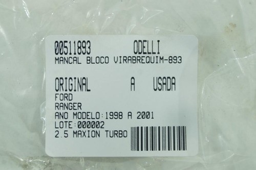 Mancal Bloco Virabrequim Ranger 98/01 Usado (893)