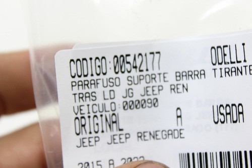 Parafuso Suporte Barra Tirante Tras Ld Jg Renegade 15/22 Usa