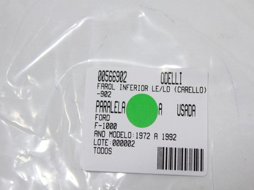 Farol Inferior Le/ld (carello) F-1000 72/92 Usado (902)