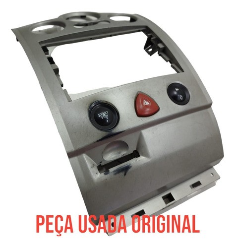 Moldura Interna Painel Central Renault Megane 2006 A 2013