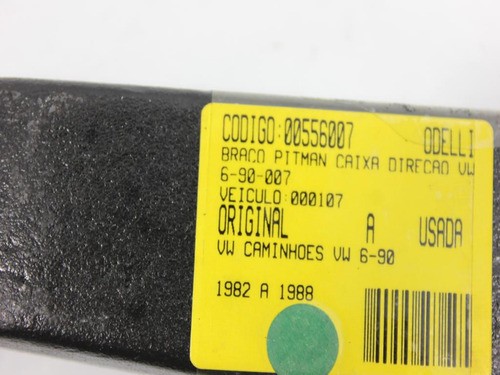 Braço Pitman Caixa Direção Vw 6-90 82/88 (007)