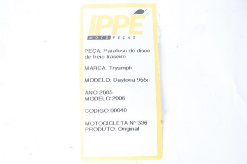 Parafuso Disco Traseiro Daytona 955i (336)