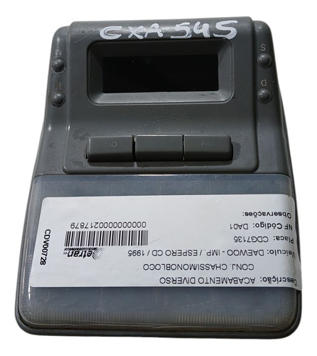 Luz Teto Daewoo Espero 1995 (ap) Cxa 545