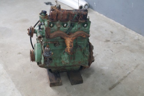 Motor Parcial Jeep Willys 4cc Usado (motor Trancado)