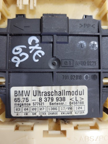 Modulo Sensro Alarme Bmw 320i 325i 328i 99/05 8379938 (r)