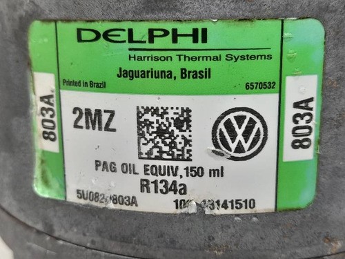 Compressor Ar Condicionado Delphi Gol Fox Up Voyage  2014