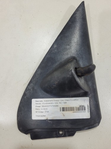 Moldura Interna Retrovisor L.d Vw Gol 1998 (r)