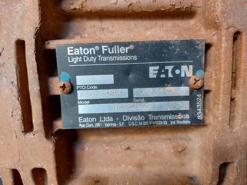 Caixa Cambio Eaton Fso 4405c ( Na Troca ) Caixa Eaton 4405c