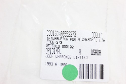 Interruptor Porta Cherokee Limited 93/98 Usado (373)