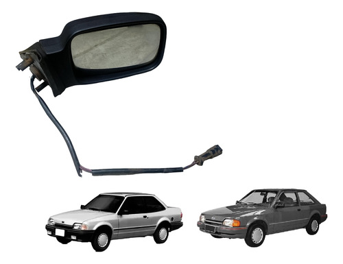 Retrovisor Escort Hobby 87/96 Verona 87/92 Elétrico Direito