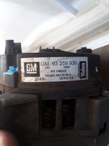 Alternador Gm Astra/corsa/vectra/meriva (93 259 930)