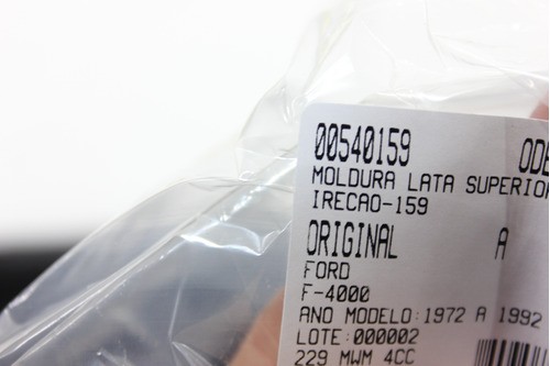 Moldura Lata Superior Col Direção F-4000 72/92 Us (159)