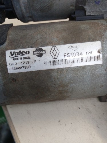 Motor Partida Arranque Renault Clio 1.0 16v 2013 2014 2015