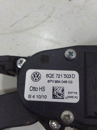 Pedal Acelerador Eletrônico Vw Gol G4 2008 6qe721503d (vj)