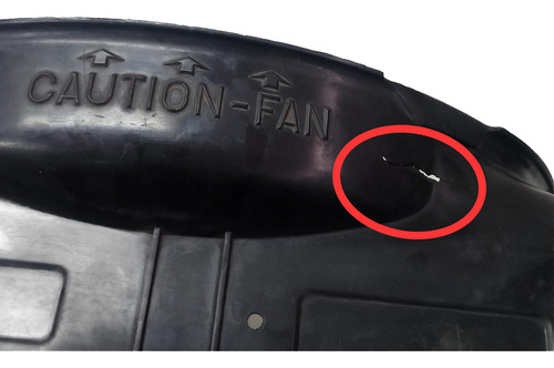 Defletor Superior Ventilador Radiador S10 Blazer 4.3 V6