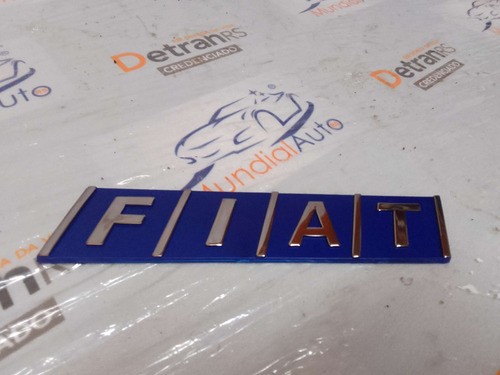 Emblema Letreiro Fiat Fiorino Uno Elba  13034 Bac01