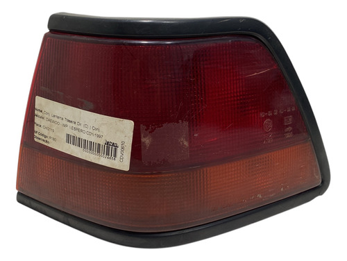 Lanterna Traseira Daewoo Espero 94 Até 97 Lado Direito