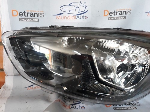 Farol Ford Ka Máscara Negra Le  2015 2016 2017 2018 3890