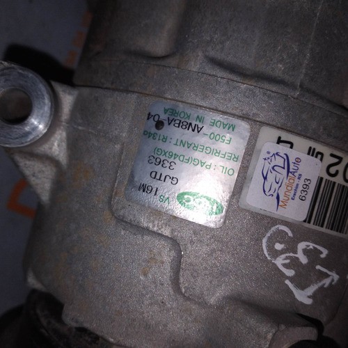 Compressor Ar Hyundai I30 Elantra 2.0 2009/12 An8ba03 6393