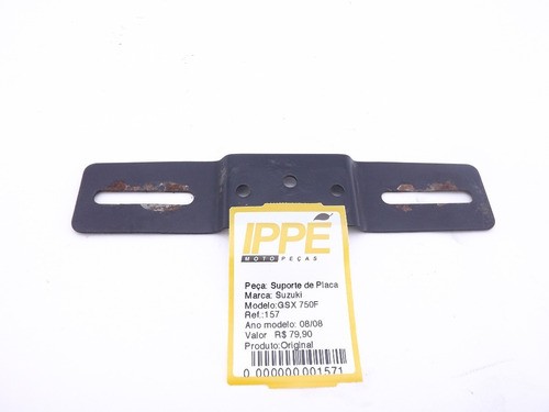 Suporte Placa Paralama Gsx 750 F Suzuki 98/08 (157)