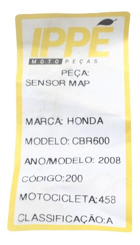 Sensor Map Cbr 600 Rr (458)