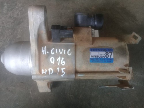 Motor De Arranque Honda Civic 2.0 2016 Original