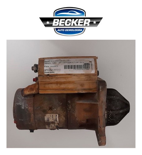 Motor De Arranque Ford Ranger Xlt 3.0 2006 - 6l5511000aa