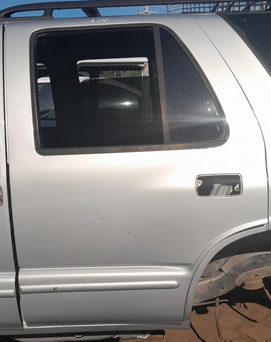 Porta Traseira Esquerda Prata Gm Blazer V6 1998 A 2004