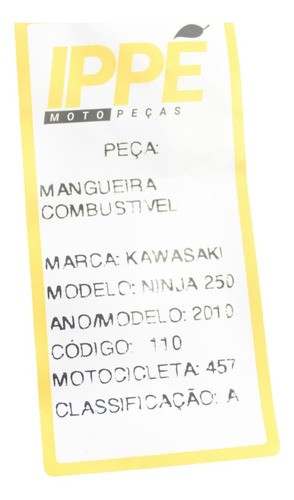 Mangueira Combustivel Kawasaki Ninja 250 (457)