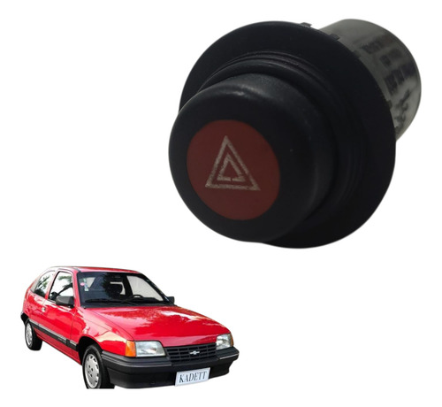 Botão Pisca Alerta Gm Kadett Sl 1990 (al) 90181853