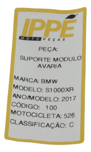 Suporte Modulo Avaria Bmw S1000xr 2017 (526)