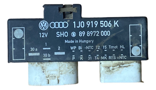 Rele Ventoinha Ar Vw Golf Polo Audi A3 1j0919506k