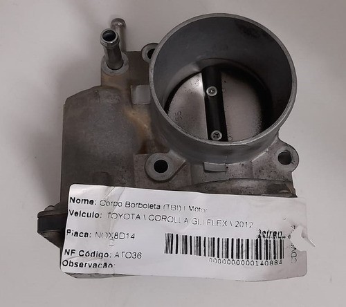 Tbi Corpo Borboleta Toyota Corolla 2012 - 2203037050