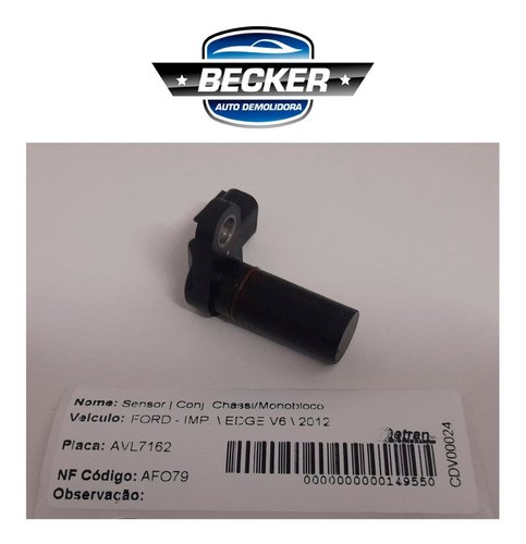 Sensor De Rotação Ford Edge V6 2012 - At4e6b288aa