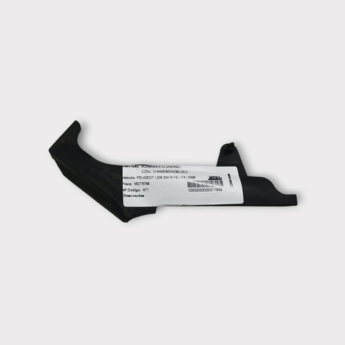 Moldura  Churrasqueira Lado Direito Peugeot 206 Sw 2001 2008