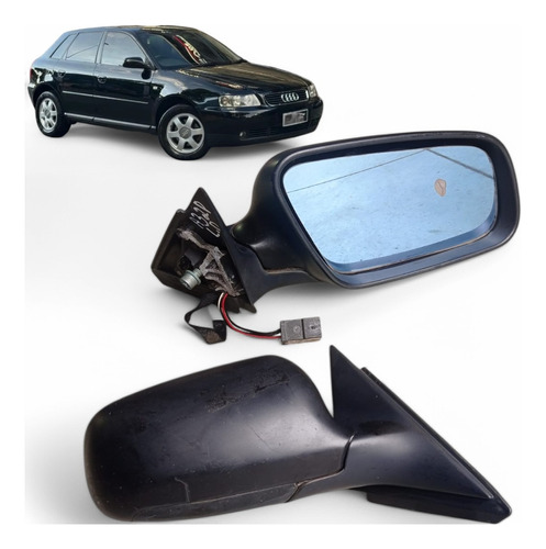 Retrovisor Elétrico Direito Audi A3 2002 A 2004