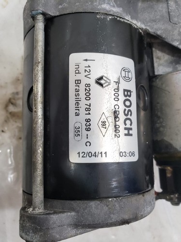 Motor Partida Arranque Renault Sandero Stepway 2012 2013