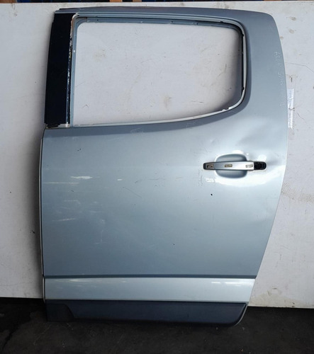 Porta Traseira Esquerda Gm S10 Lt 2014/2015 Com Detalhe