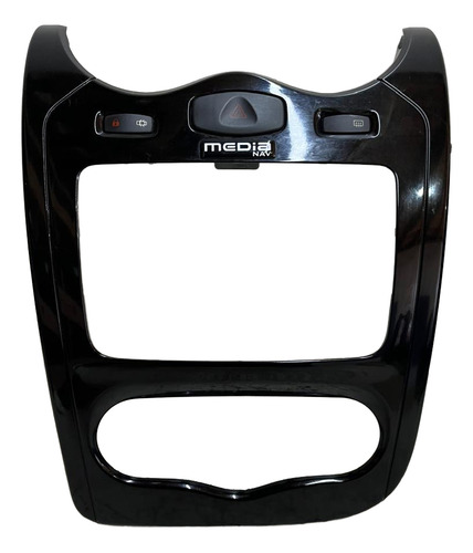 Moldura Rádio Central Painel Sandero 2011 2012 2013 2014
