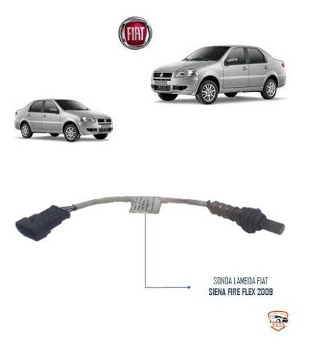 Sonda Lambda Fiat Siena Fire Flex 2009