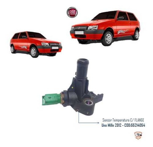 Sensor Temperatura Agua Motor Fiat Siena Palio Uno 2009 2010